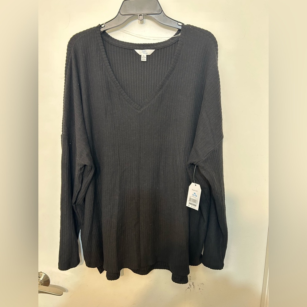 Ribbed Tunic Tee